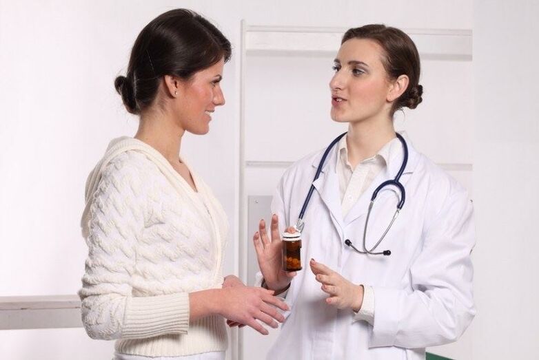 consulta com um médico para cistite
